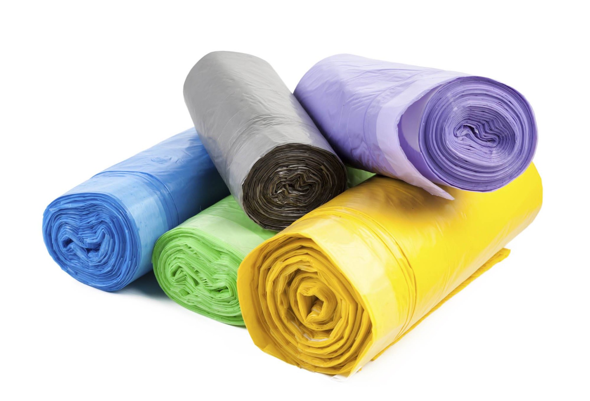 Lepiace pásky , fólie, odpadové vrecia