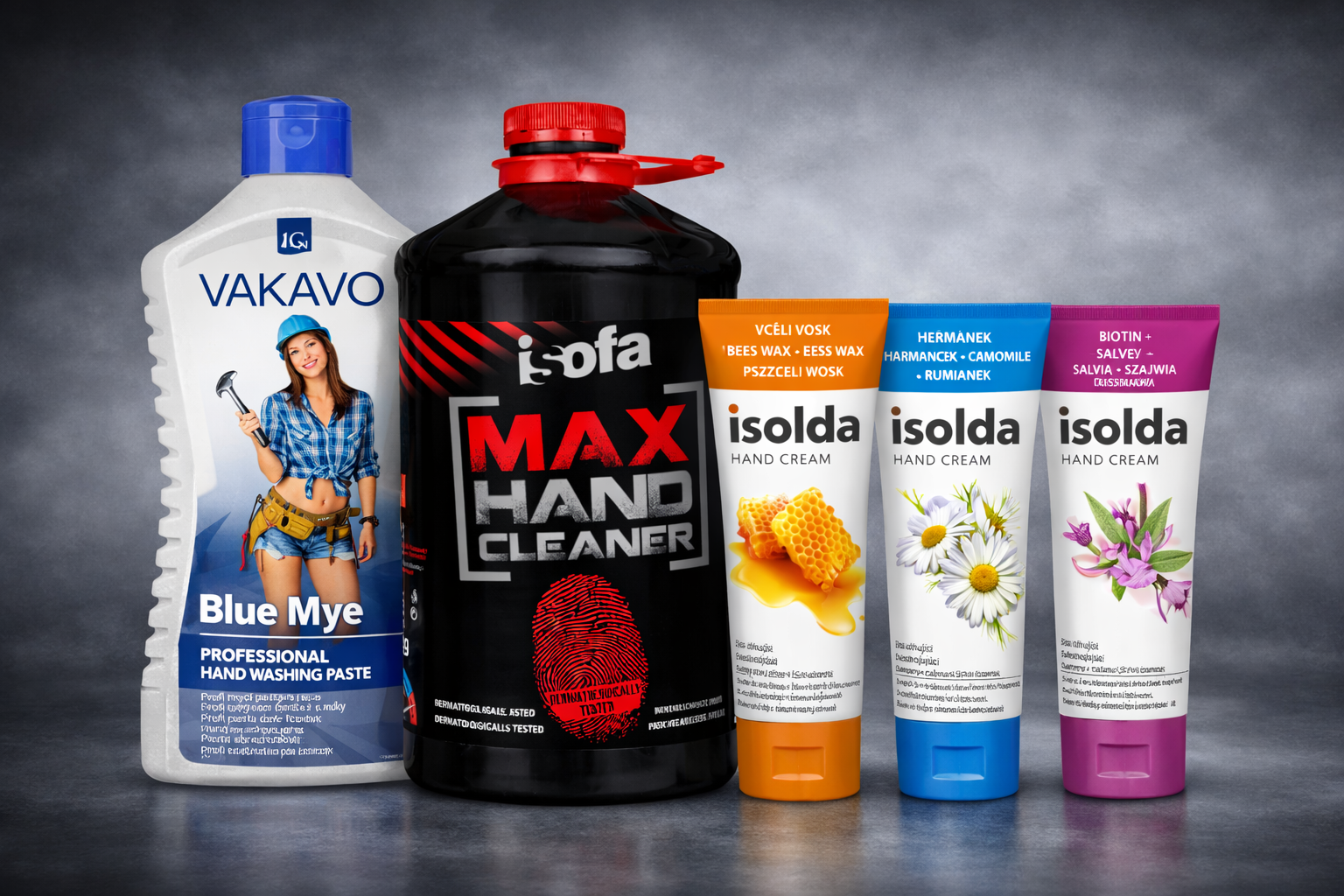 Starostlivosť o pokožku / krémy , mydlá , čistiace pasty /