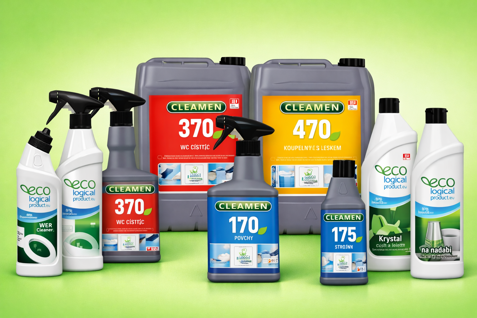 Ekologické čistiace prostriedky